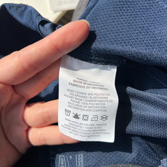 Nike Golf Dri-FIT Navy Blue Shorts Size M - Picture 6 of 7